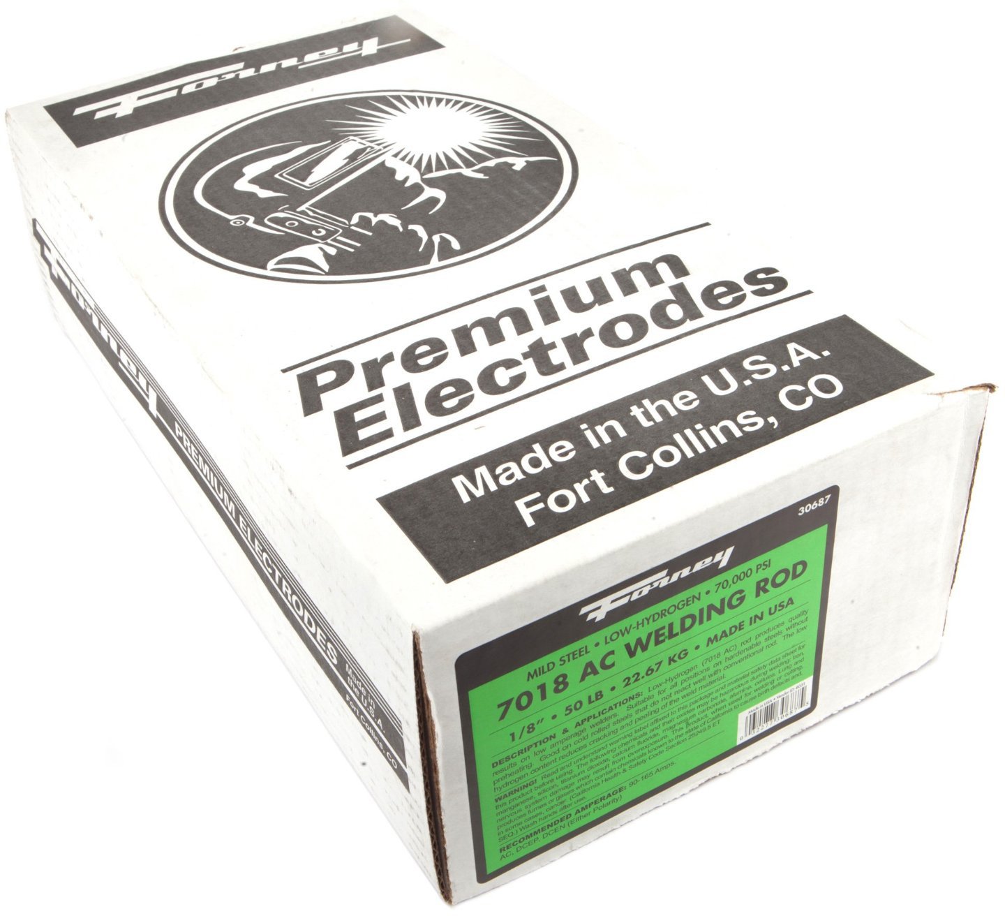 Forney 30685 E7018 AC Welding Rod, 1/8-Inch, 5-Pound - Image 3