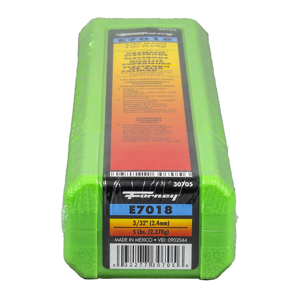 Forney 30705 E7018 Welding Rod, 3/32-Inch, 5-Pound - Image 3