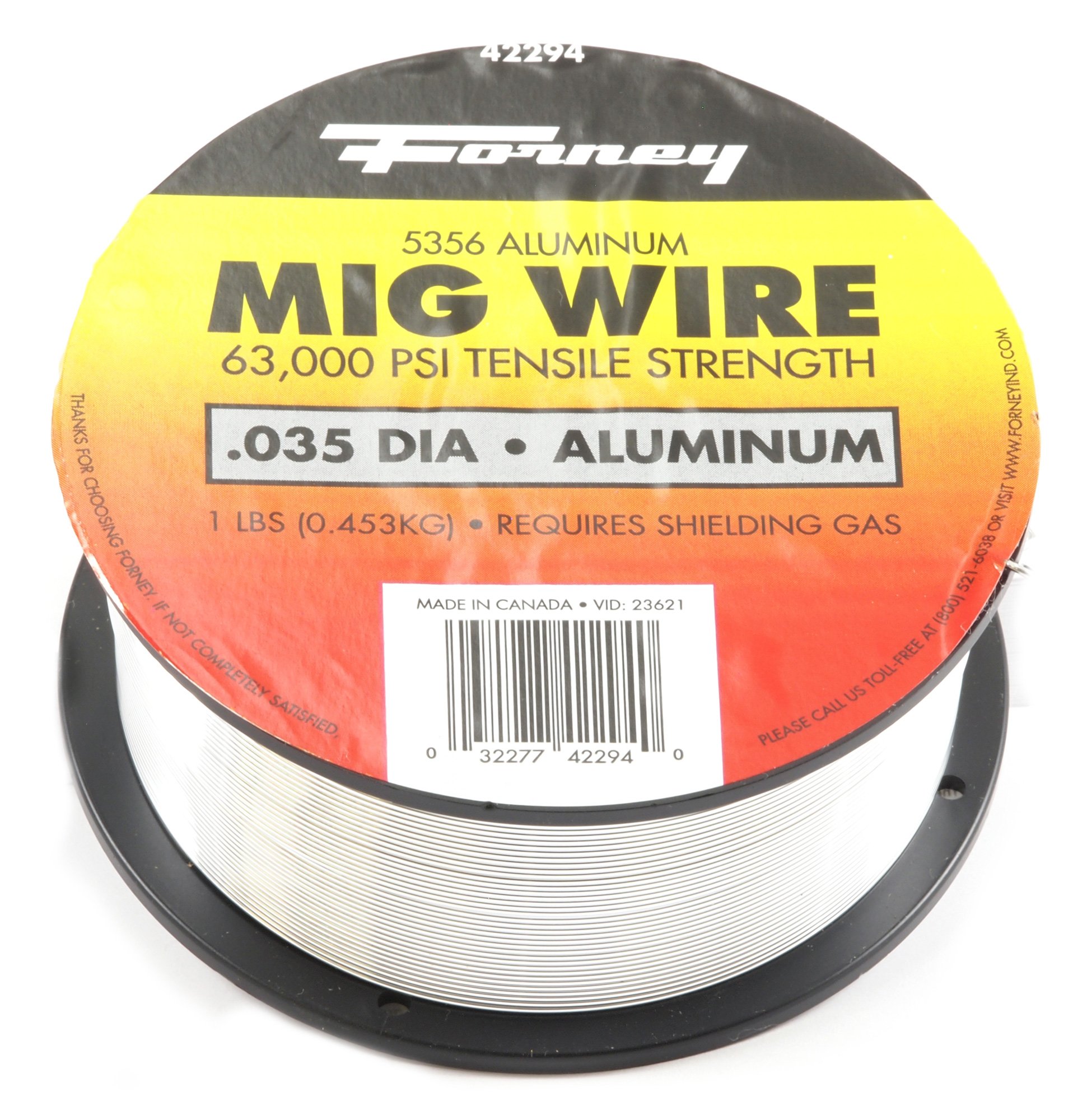 Forney 42294 Mig Wire, Aluminum Alloy ER5356, .035-Diameter, 1-Pound Spool - Image 3