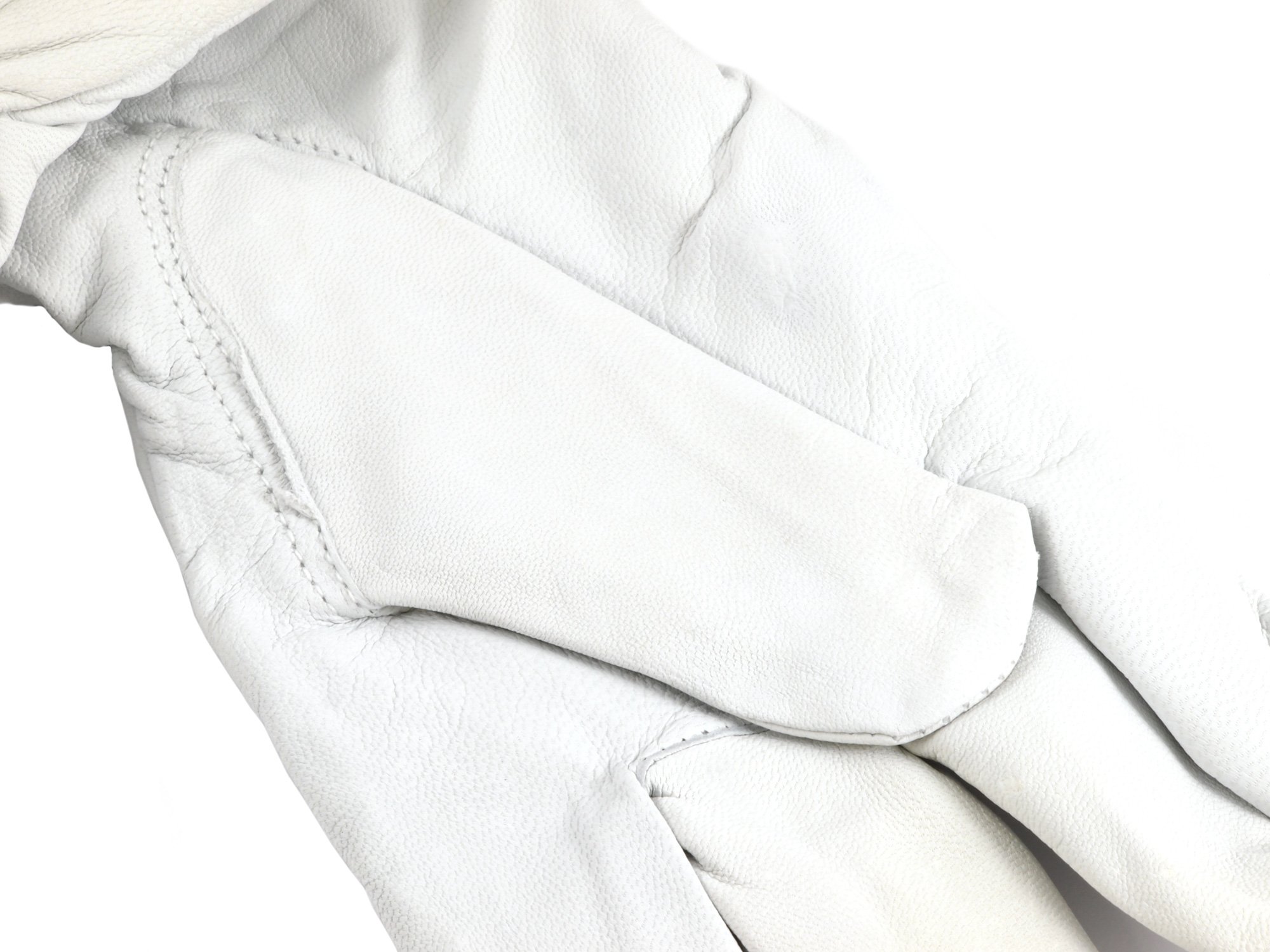 Forney 55268 Work Gloves, Lined Goat Skin, Large, Cream - Image 3