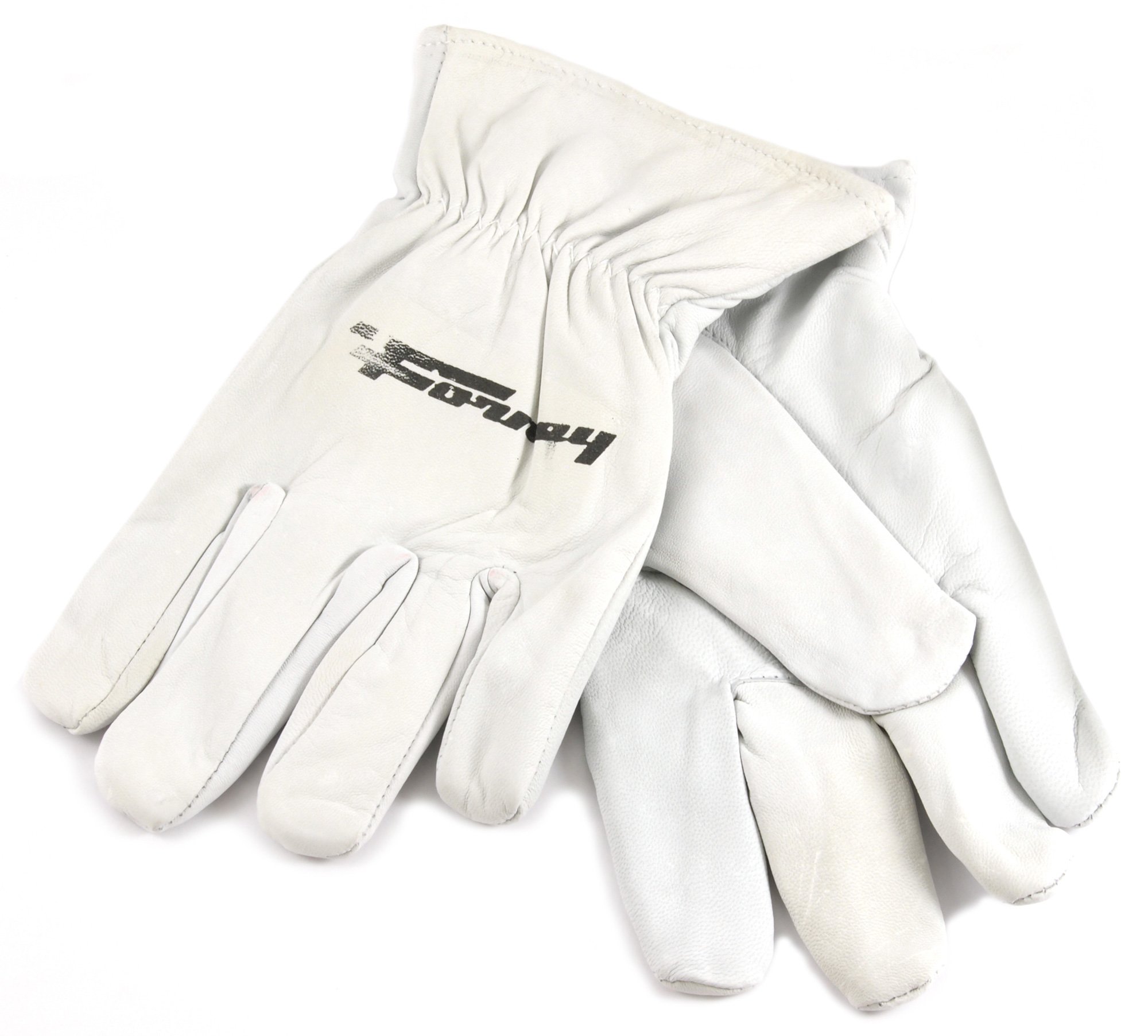Forney 55268 Work Gloves, Lined Goat Skin, Large, Cream - Image 4