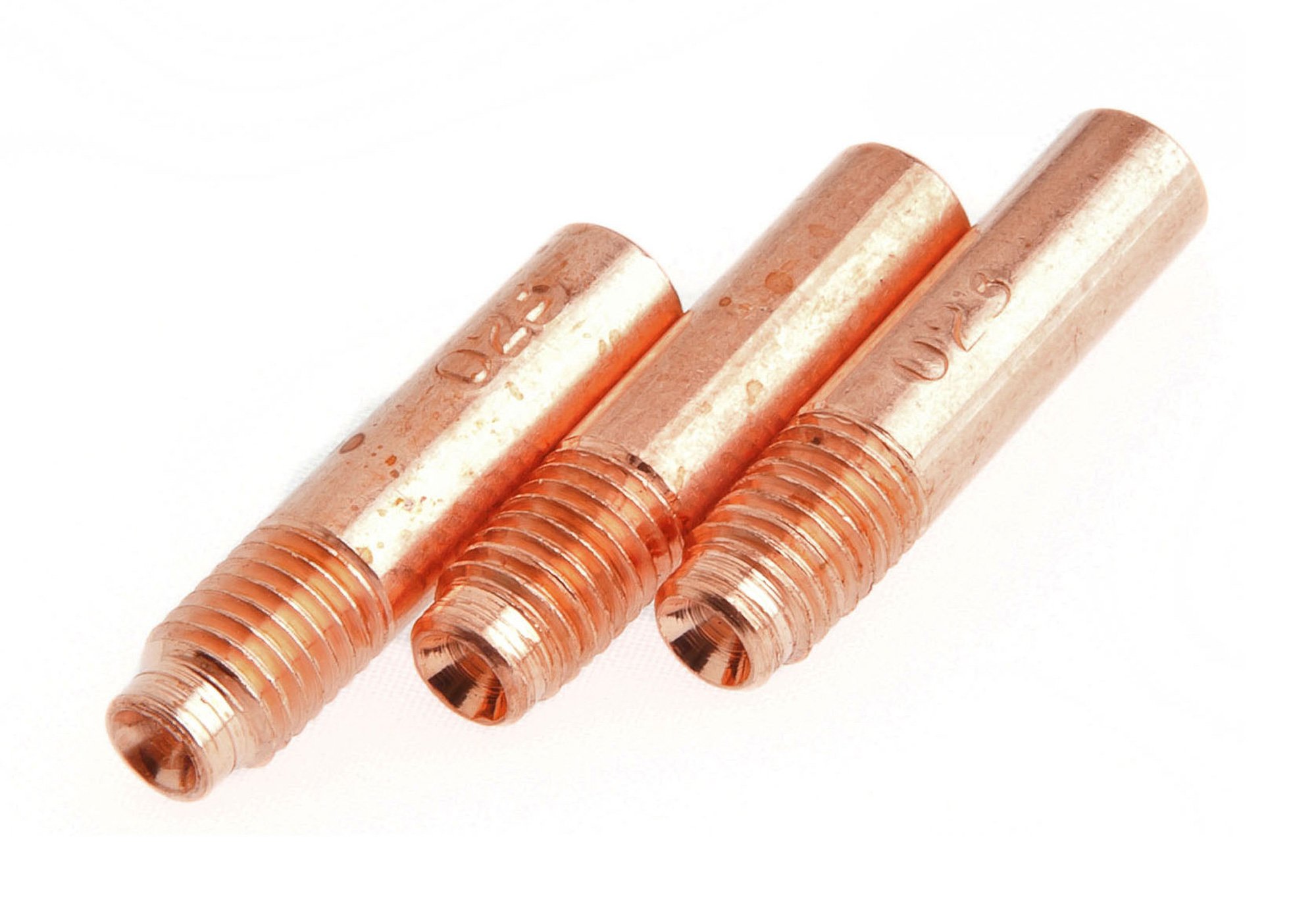 Forney 60164 Contact Tip for Mig Welding, Hobart or Miller, .023/.025, 3-Pack,Copper - Image 4