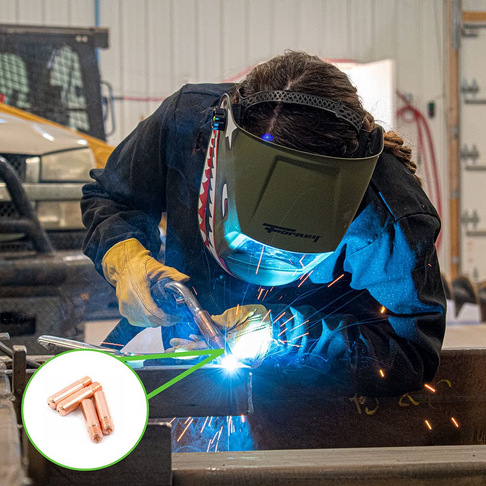 Forney 60171 Contact Tip For Mig Welding, Tweco Binzel or Clarke, .030, 4-Pack,Copper, 0.03 - Image 5