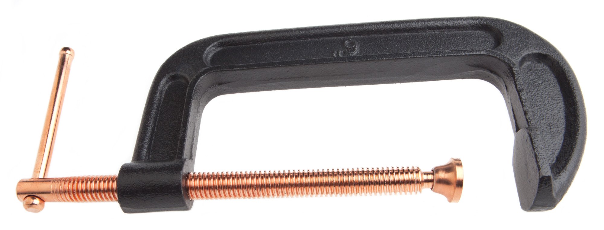 Forney 70229 C-Clamp, Heavy Duty Malleable Iron, 6-Inch,Gray - Image 3