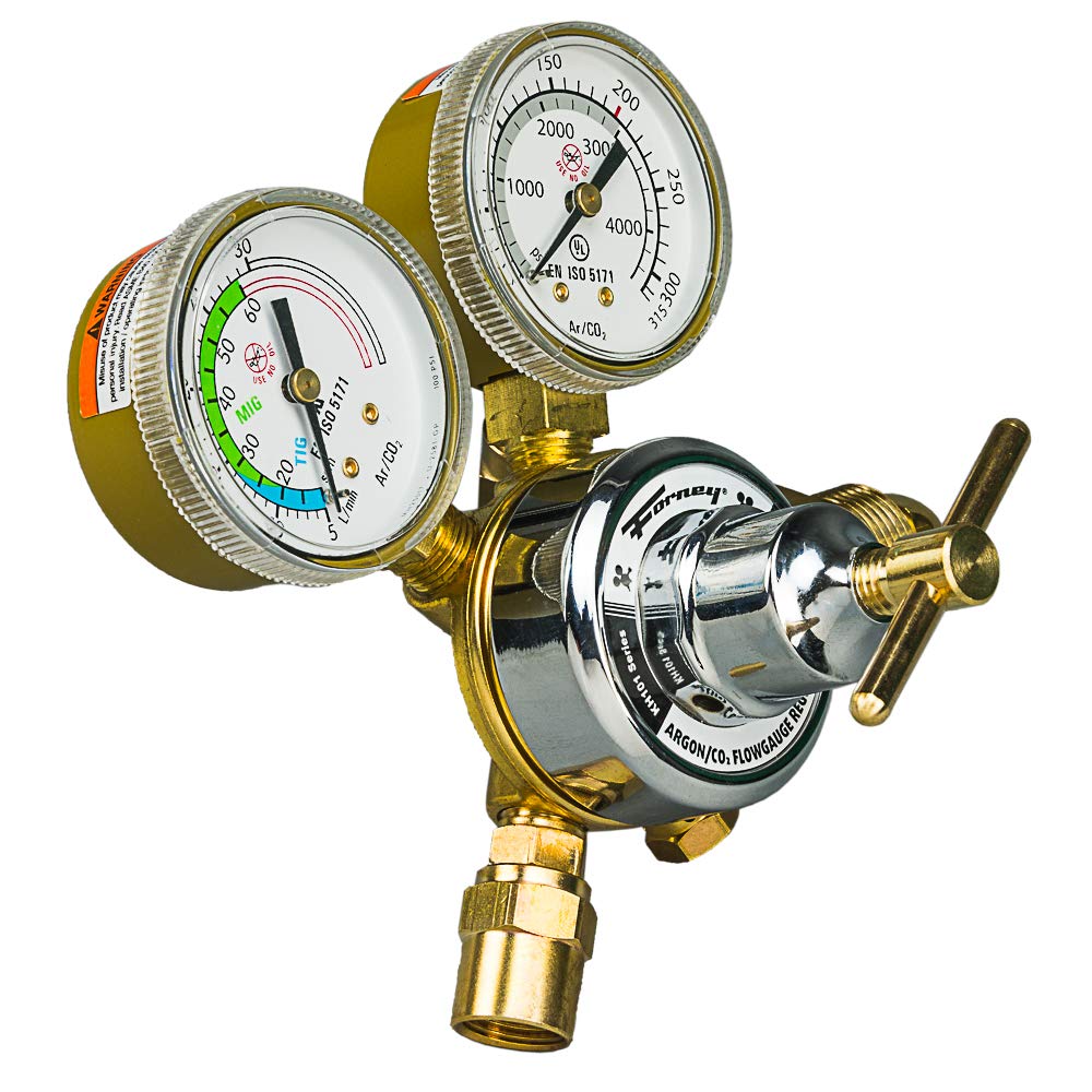 Forney 85363 Argon/CO2 Regulator Kit for Mig Welder, 5/32" - Image 7